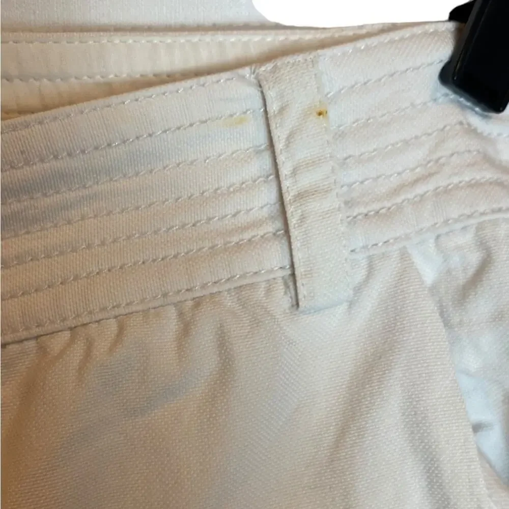 Diane von Fürstenberg White Ankle Length Pants Womens Size 4